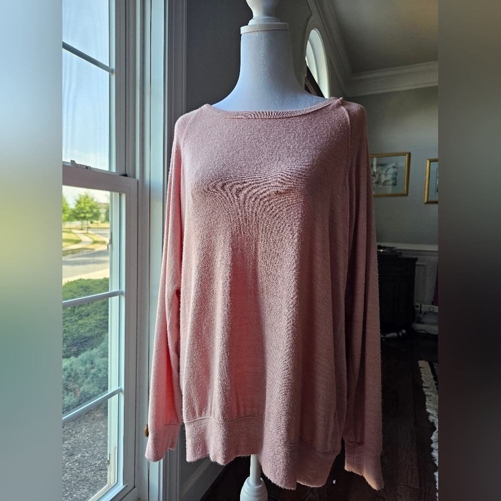 Pink Sweater Shirt